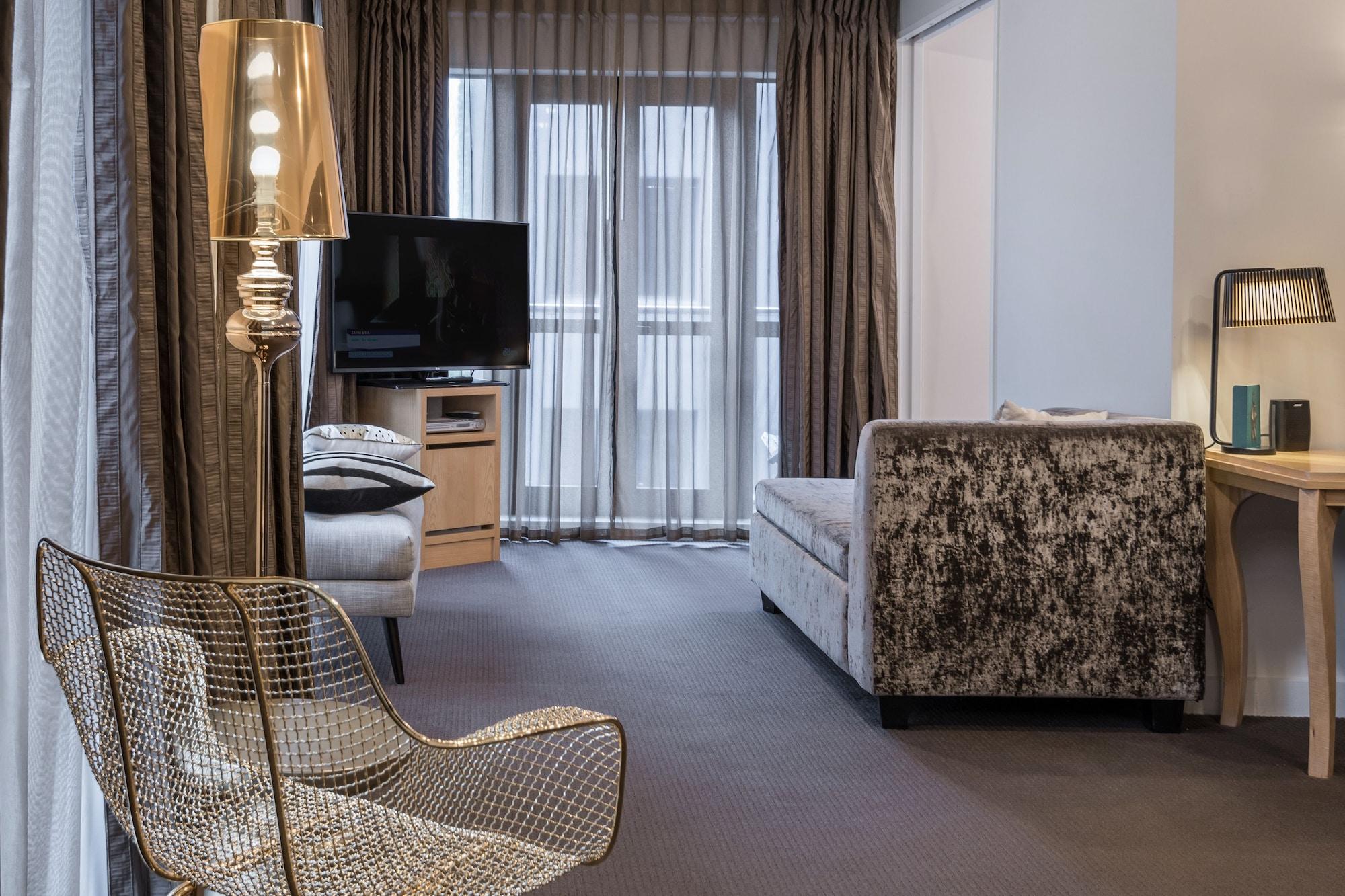 คิวที เวลลิงตัน อพาร์ตเมนต์ Hotel ภายนอก รูปภาพ A suite at the hotel