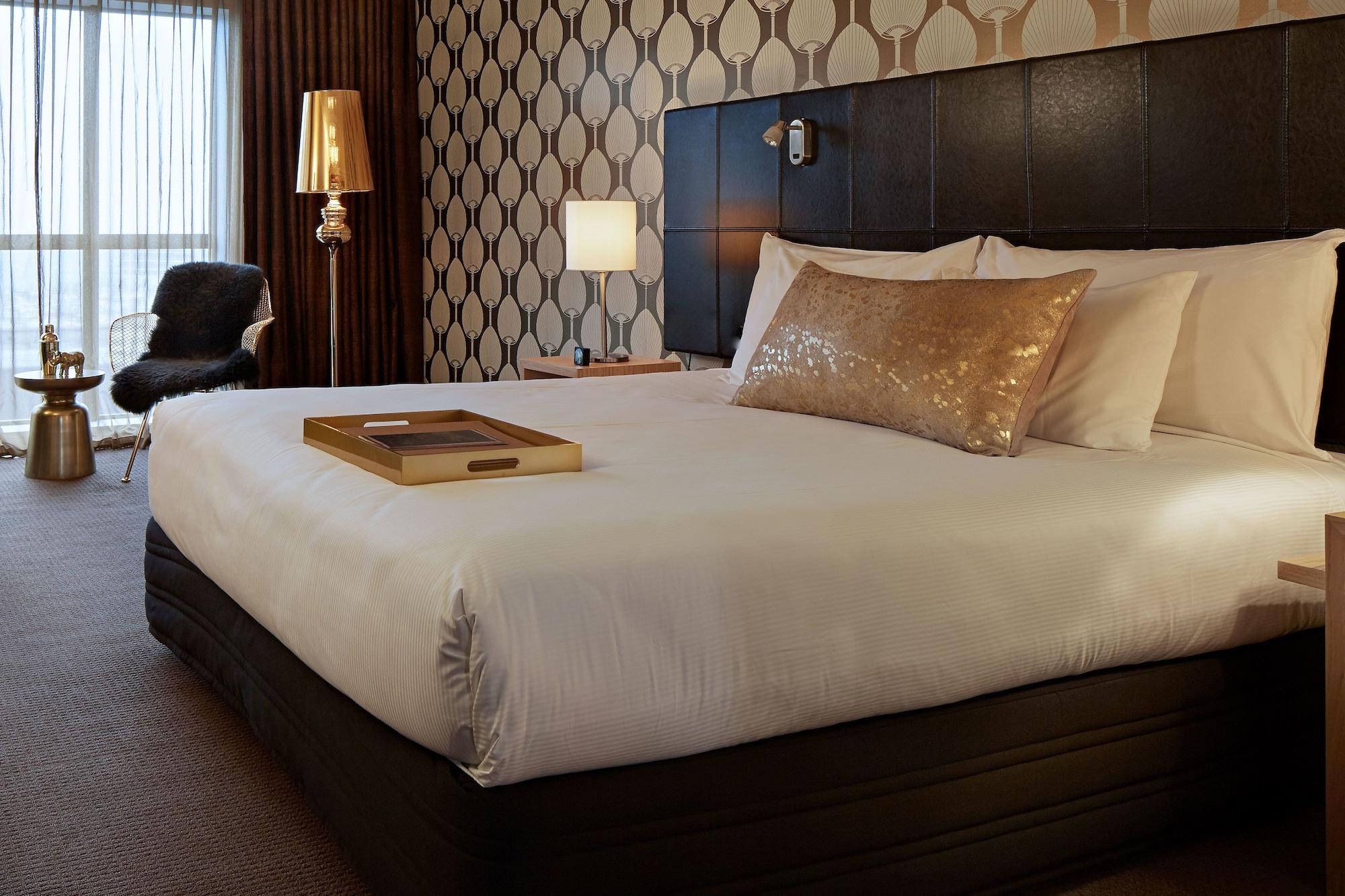 คิวที เวลลิงตัน อพาร์ตเมนต์ Hotel ภายนอก รูปภาพ A bedroom at the hotel