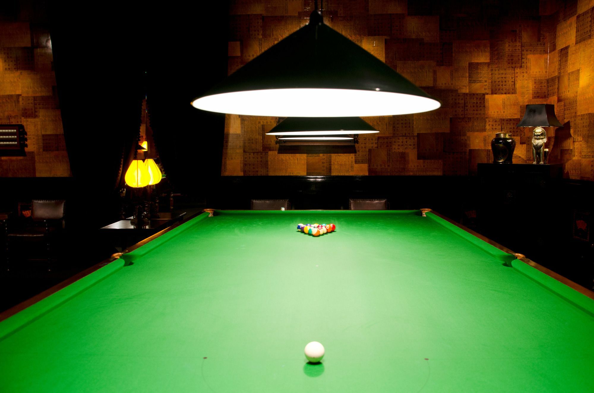 คิวที เวลลิงตัน อพาร์ตเมนต์ Hotel ภายนอก รูปภาพ A snooker table