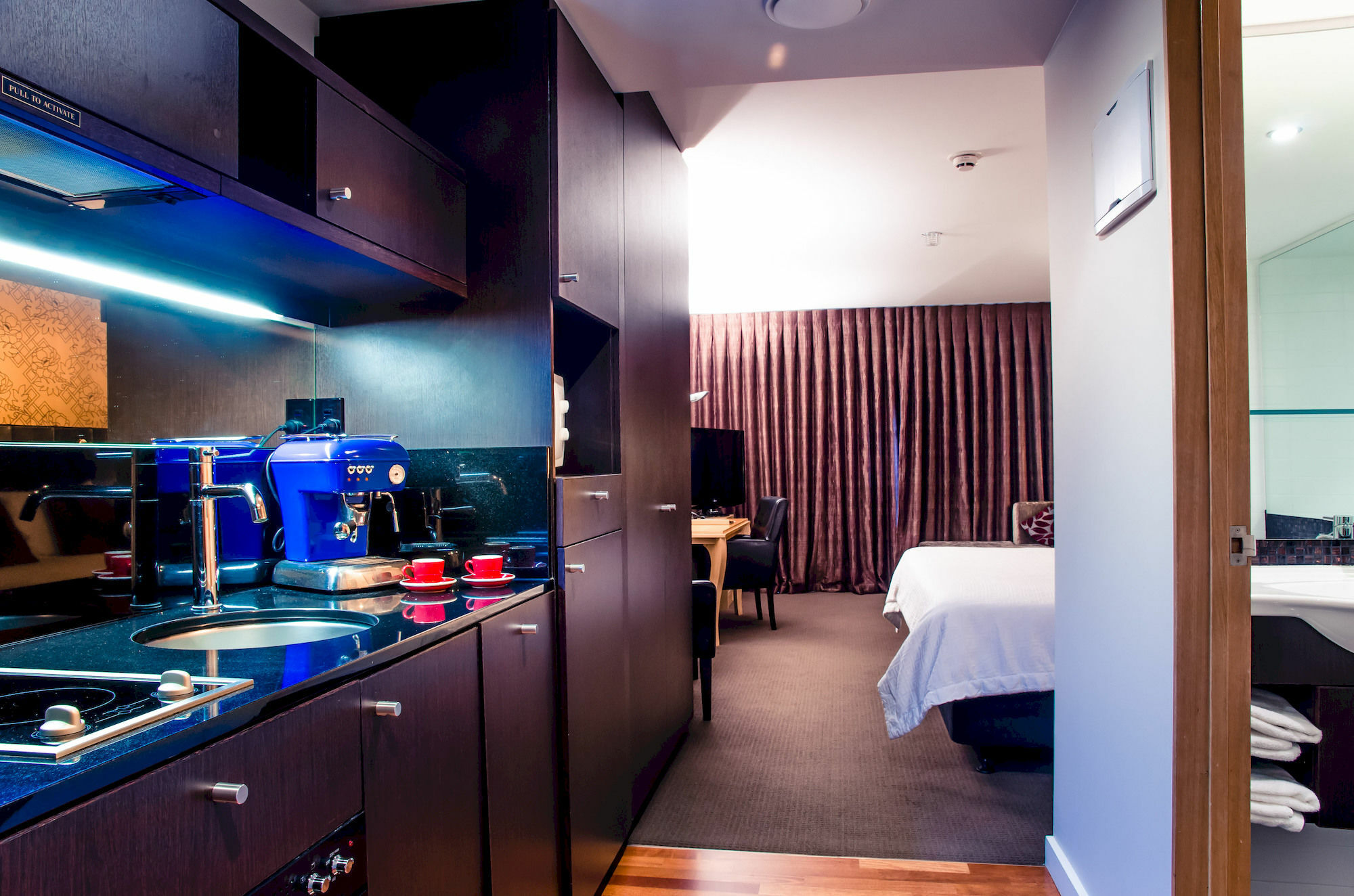 คิวที เวลลิงตัน อพาร์ตเมนต์ Hotel ภายนอก รูปภาพ Studio apartment
